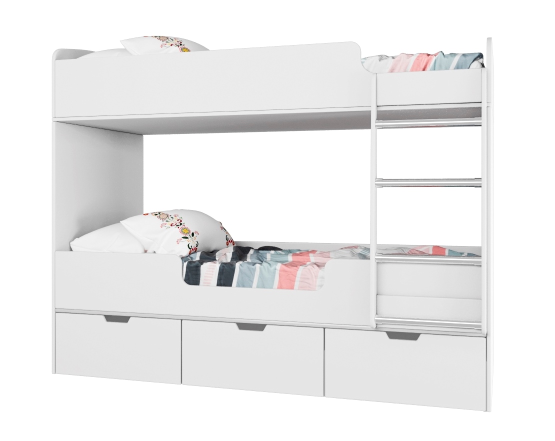 Двухъярусная кровать Малыш Двойняшки 180х80