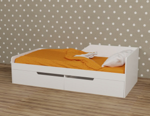 Кровать коллекции Мозаика-2 левая 190х90 (распродажа)