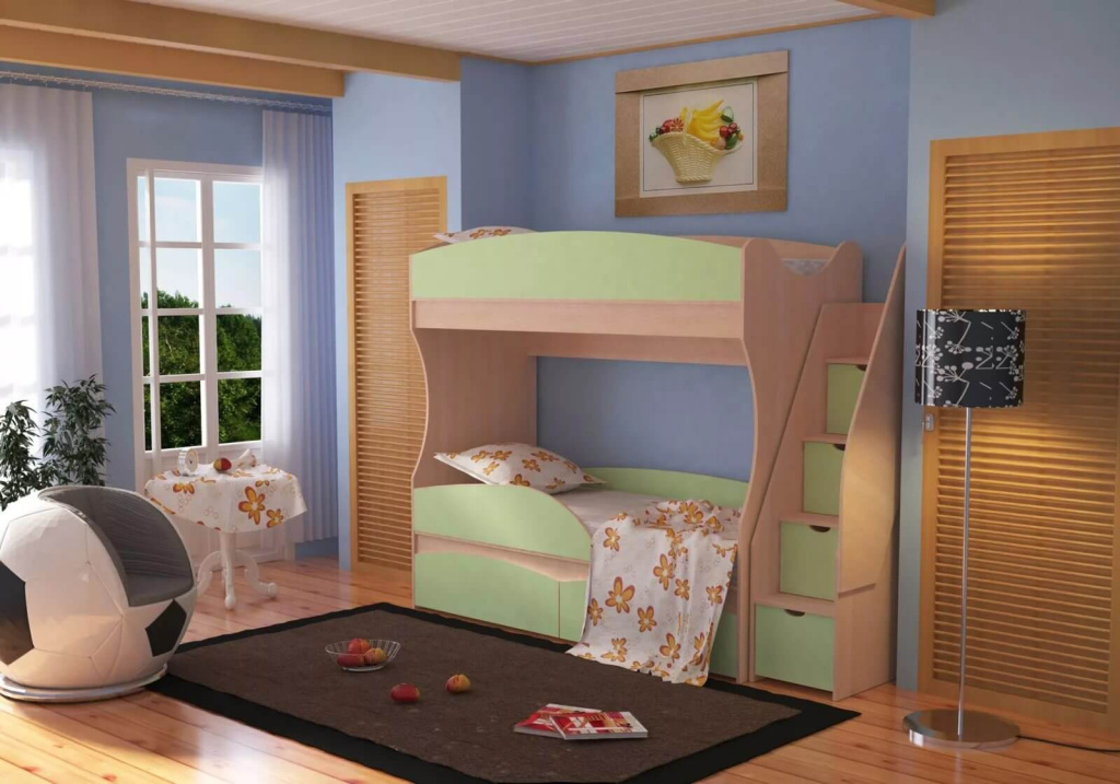Детские двухъярусные кровати безопасность