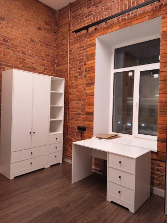 Шкаф-2 коллекции Норд (с ящиками) от Династия Kids