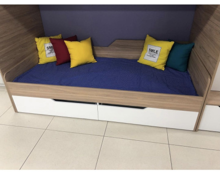 Кровать коллекции Мозаика 190х90 от Династия Kids