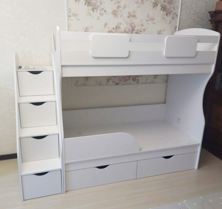 Двухъярусная кровать 160х80 Альфа Мини  от Династия Kids