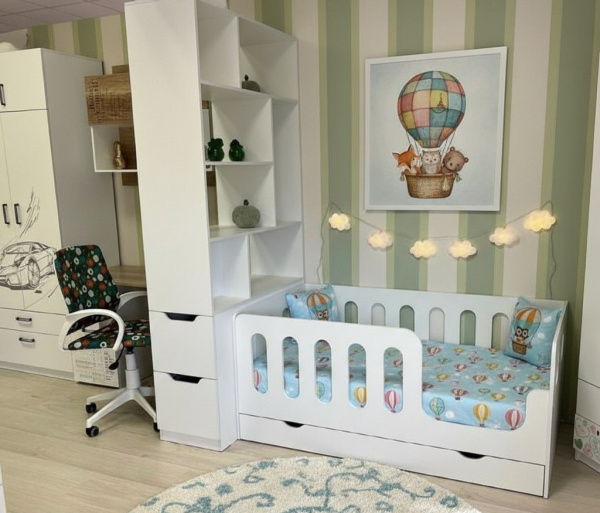 Кровать Сказка 160х80 с ящиком  от Династия Kids