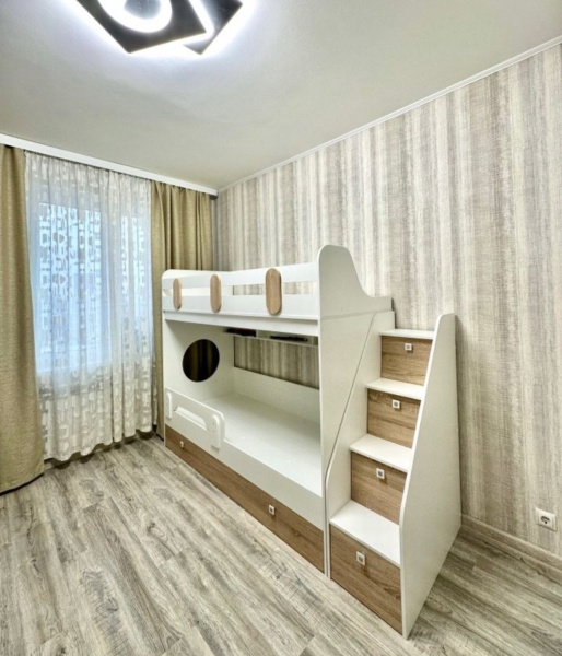 Кровать Фортуна-3 (белый+дуб сонома) 190х80 от Династия Kids