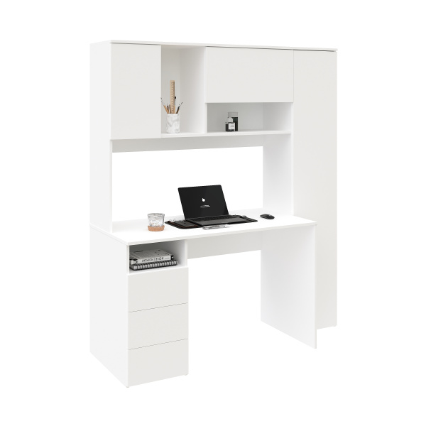 Стол письменный Кабинет 1550 мм (белый). Левый/правый