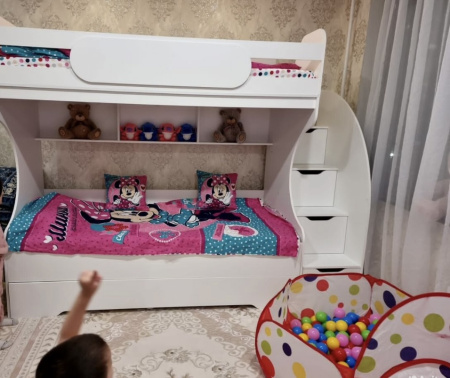 Кровать БИГ 90х200 (цвета разные) от Династия Kids