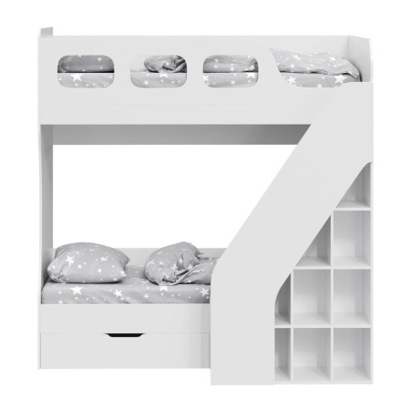 Кровать двухъярусная 190х80 Умка-4 (цвет белый)  от Династия Kids