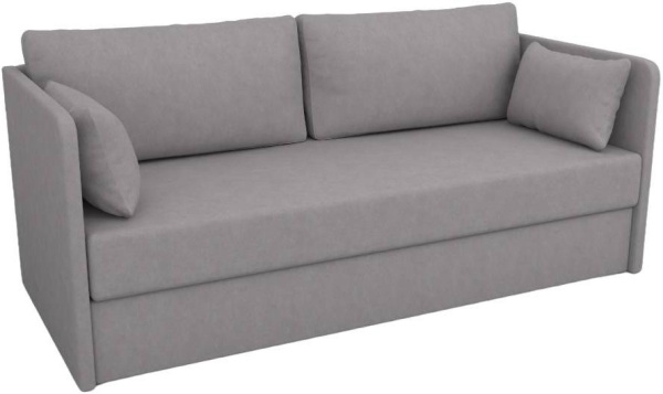 Диван раскладной Юнит Грей 1750 мм (механизм дельфин) + 4 подушки