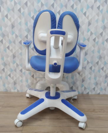 Компьютерное растущее кресло Йети  (синий) от Династия Kids