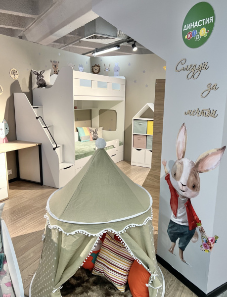 Двухъярусная кровать Твинс 190х90  от Династия Kids