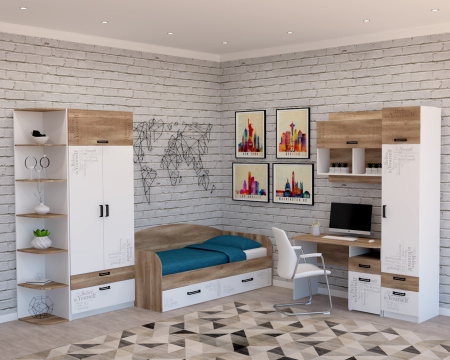 Кровать коллекции Твой Стиль 190х90 от Династия Kids