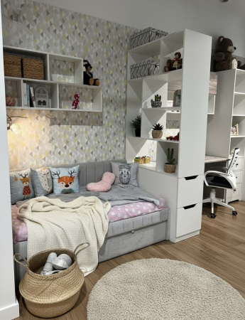 Стеллаж-перегородка для зонирования 1000 мм от Династия Kids