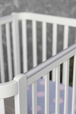 Кроватка-Трансформер Teрра с расширением (145) 100х70 см белый  от Династия Kids