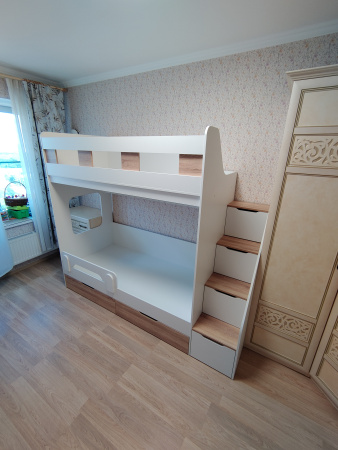 Двухъярусная кровать Твинс 190х90 от Династия Kids