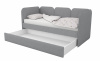 Мягкая кровать Соната Грей 90х200 с доп. спальным местом