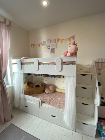 Двухъярусная кровать Фортуна  от Династия Kids