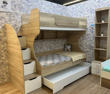 Кровать БИГ 90х200 (цвета разные) от Династия Kids