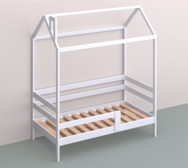 Кровать Домик Эко-9 (массив) 160х80 распродажа