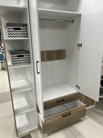 Шкаф 3-х створчатый Твой Стиль (глубина 479 мм) без принта