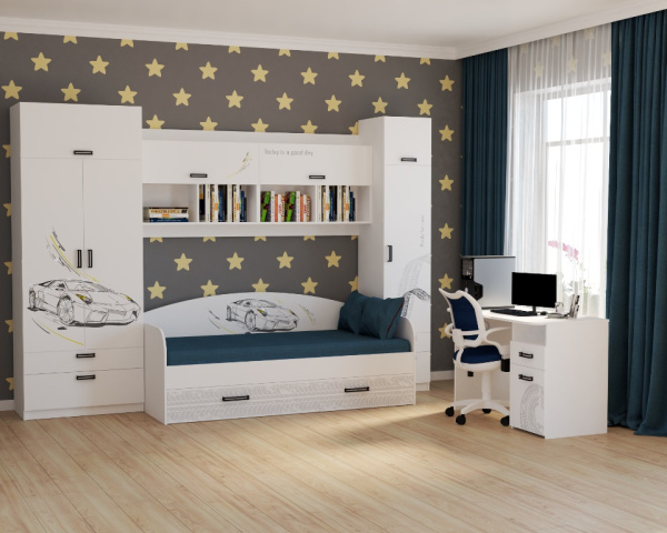 Шкаф коллекции Престиж New от Династия Kids