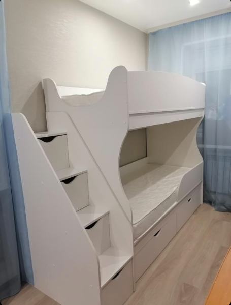 Кровать двухъярусная Альфа 180*80 от Династия Kids