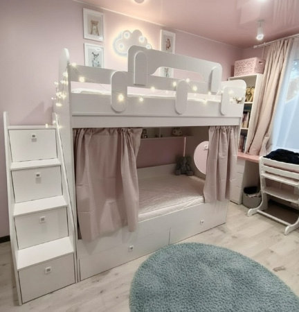 Кровать двухъярусная 180х80 Фортуна-2  от Династия Kids