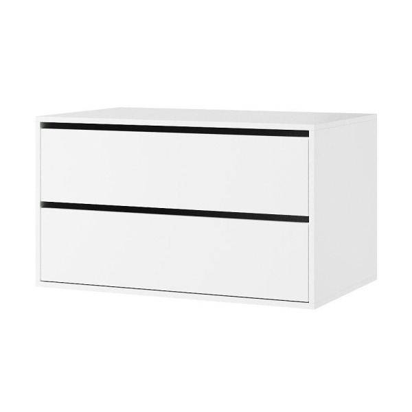 Шкаф 2-х дверный коллекции Брайт (внутри штанга + ящик) от Династия Kids