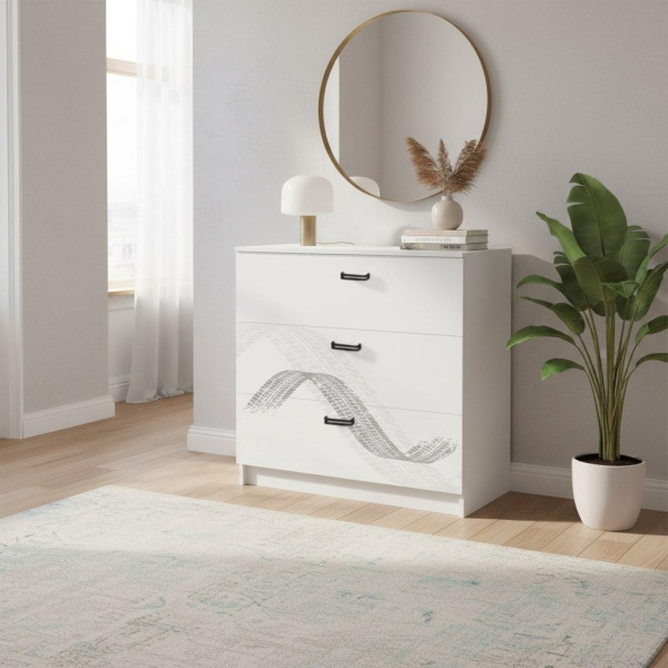 Комод коллекции Престиж с принтом (выставочный образец)