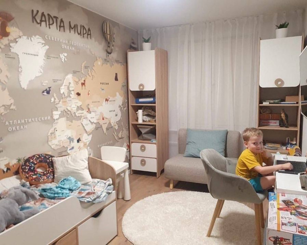 Шкаф для одежды коллекции Юниор от Династия Kids