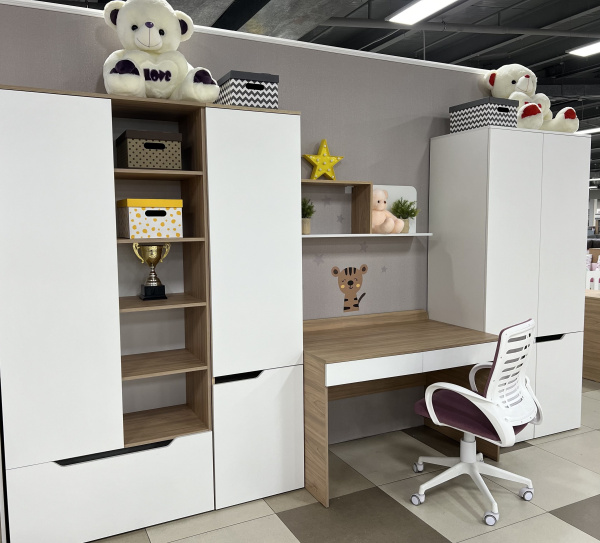 Шкаф-стеллаж Мозаика (выставочный образец)