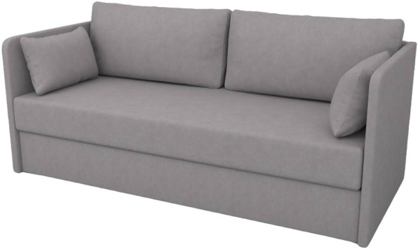 Диван раскладной Юнит Грей 1750 мм (механизм дельфин) + 4 подушки