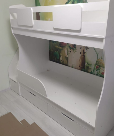 Двухъярусная кровать 160х80 Альфа Мини  от Династия Kids