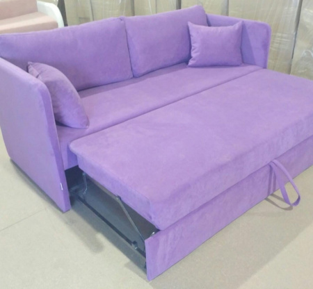 Диван раскладной Юнит Грей 1750 мм (механизм дельфин) + 4 подушки