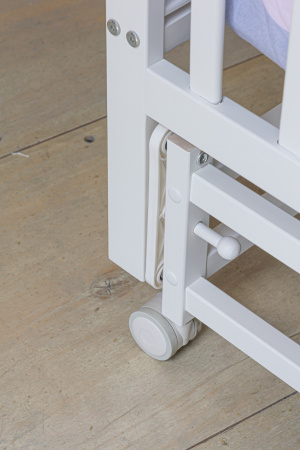 Кроватка-Маятник Aлберо 120х60 (белый) от Династия Kids