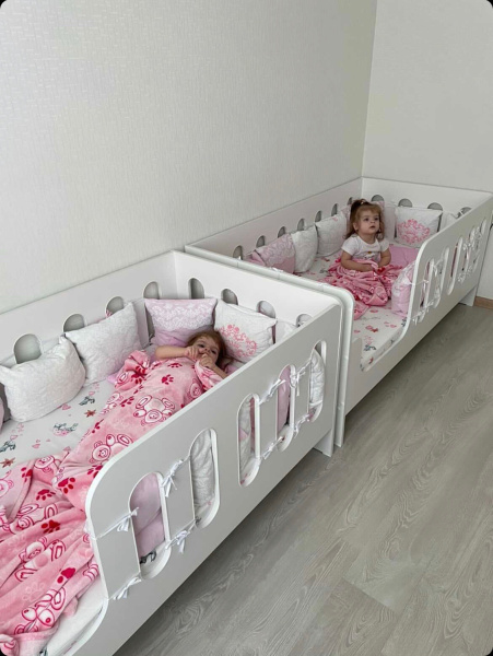 Кровать Сказка 160х80 (правый/левый бортик) от Династия Kids