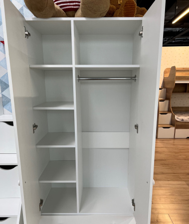 Шкаф коллекции Умка (цвет: белый) от Династия Kids