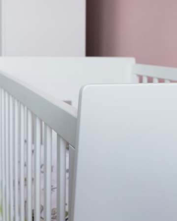 Кроватка-стол Миа 120х60 белый/белый  от Династия Kids