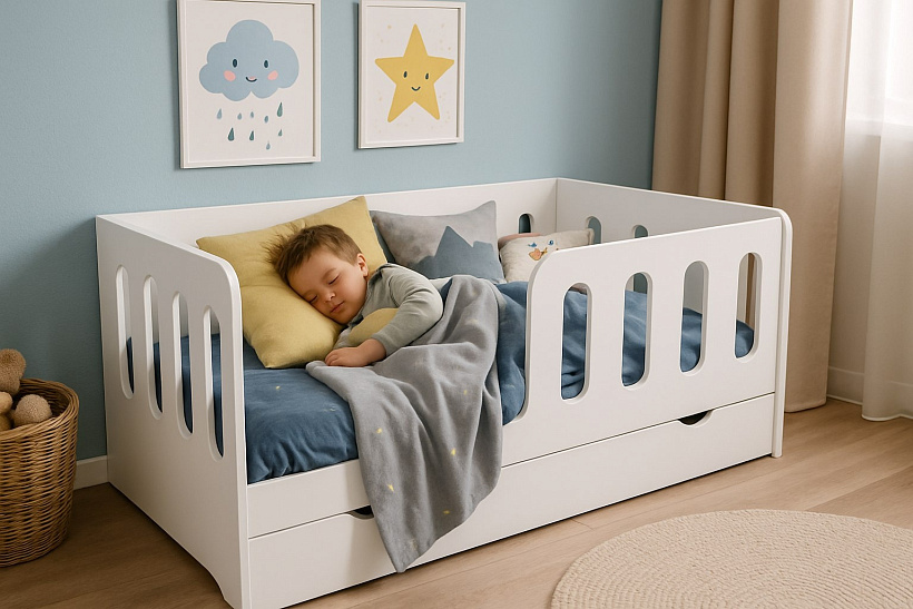 Кровати с бортиками от Династия Kids