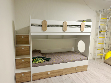 Кровать Фортуна-2 (цвета разные) 180х80 от Династия Kids