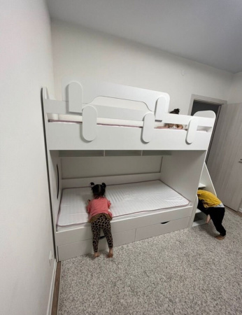 Двухъярусная кровать Фортуна  от Династия Kids