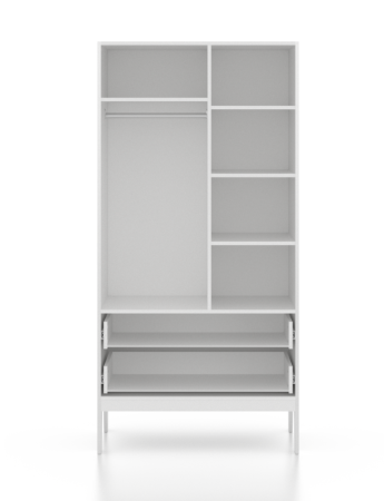 Шкаф Фиора белый  от Династия Kids