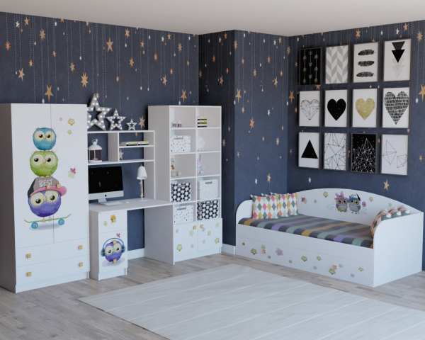 Пенал Совята (выставочный образец) от Династия Kids