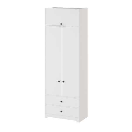 Шкаф-2 с антресолью коллекции Норд  от Династия Kids