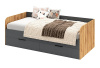 Кровать коллекции Брайт Графит от Династия Kids