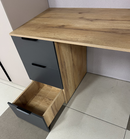 Стол 1200 мм коллекции Брайт Графит  от Династия Kids