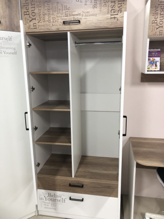 Шкаф коллекции Твой Стиль (с принтом) глубина 479 мм от Династия Kids