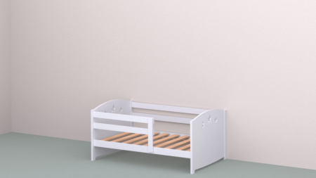 Кровать Эко-9 МДФ Звезда 160х80 правая/левая от Династия Kids