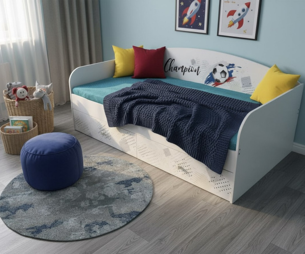 Комод коллекции Футбол от Династия Kids
