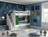 Двухъярусная кровать Фортуна 180х80 (размеры и цвета разные) от Династия Kids