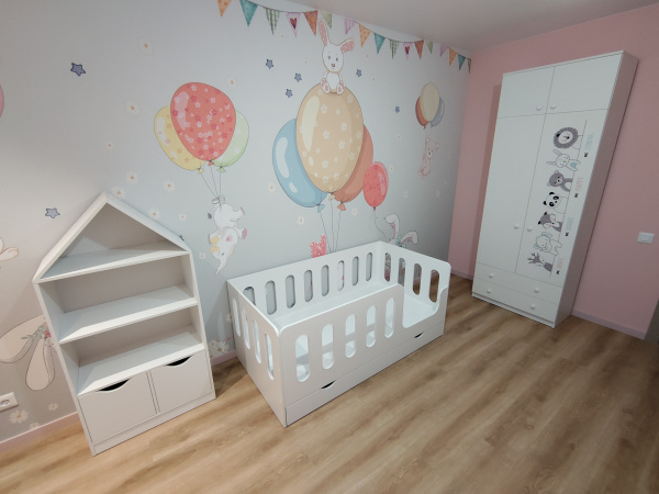 Кровать Сказка 160х80 с ящиком  от Династия Kids